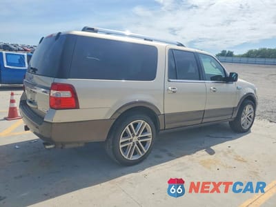 Trzecie zdjęcie samochodu z tyłu: 2017 FORD EXPEDITION EL XLT VIN:1FMJK1JT1HEA13881 - miniatura