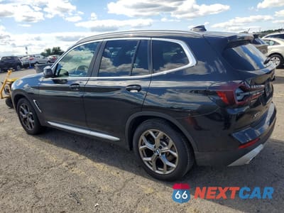 Drugie zdjęcie samochodu z przodu: 2022 BMW X3 XDRIVE30I VIN:5UX53DP05N9N03535 - miniatura