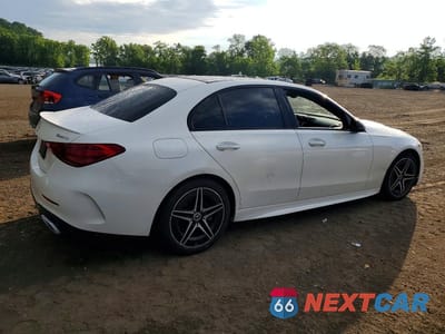 Trzecie zdjęcie samochodu z tyłu: 2023 MERCEDES-BENZ C 300 4MATIC VIN:W1KAF4HB6PR079489 - miniatura