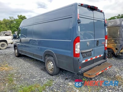 Drugie zdjęcie samochodu z przodu: 2020 RAM PROMASTER 3500 DELIVERY VAN VIN:3C6URVJG3LE108390 - miniatura