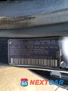 Zdjęcie 12 z 12 samochodu: 2004 BMW 330 I VIN:WBAEV53424KM33748 - miniatura