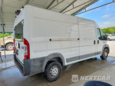 Trzecie zdjęcie samochodu z tyłu: 2018 RAM PROMASTER 2500 DELIVERY VAN VIN:3C6TRVDG3JE150627 - miniatura