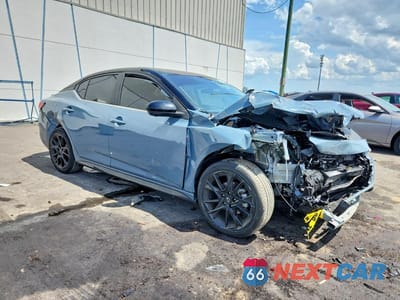 Czwarte zdjęcie samochodu z boku: 2025 NISSAN SENTRA SR VIN:3N1AB8DV9SY366621 - miniatura