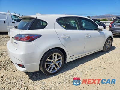 Trzecie zdjęcie samochodu z tyłu: 2015 LEXUS CT 200 VIN:JTHKD5BHXF2237376 - miniatura