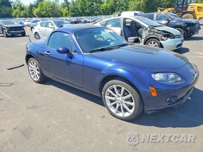 Czwarte zdjęcie samochodu z boku: 2007 MAZDA MX-5 MIATA VIN:JM1NC26F570135411 - miniatura