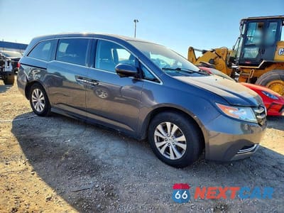 Czwarte zdjęcie samochodu z boku: 2014 HONDA ODYSSEY EXL VIN:5FNRL5H67EB020372 - miniatura