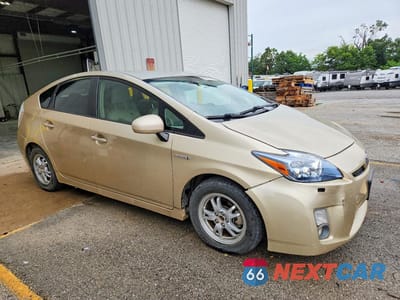 Czwarte zdjęcie samochodu z boku: 2010 TOYOTA PRIUS V VIN:JTDKN3DU3A0193402 - miniatura