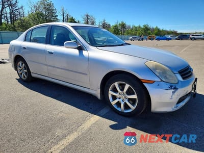 Czwarte zdjęcie samochodu z boku: 2006 INFINITI G35 X VIN:JNKCV51F06M612780 - miniatura