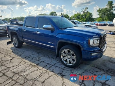 Czwarte zdjęcie samochodu z boku: 2016 GMC SIERRA K1500 DENALI VIN:3GTU2PEC0GG279334 - miniatura
