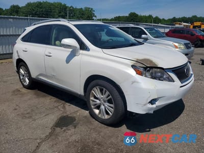 Czwarte zdjęcie samochodu z boku: 2010 LEXUS RX 450H VIN:JTJBC1BA2A2016795 - miniatura