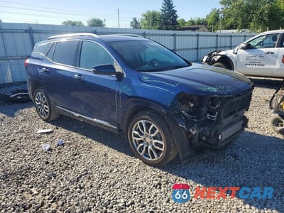 Czwarte zdjęcie samochodu z boku: 2022 GMC TERRAIN DENALI VIN:3GKALXEV3NL188231 - miniatura