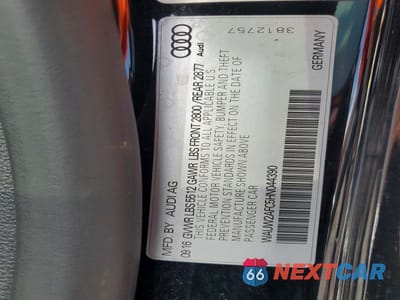 Zdjęcie 12 z 12 samochodu: 2017 AUDI A7 PREMIUM PLUS VIN:WAUW2AFC5HN044390 - miniatura