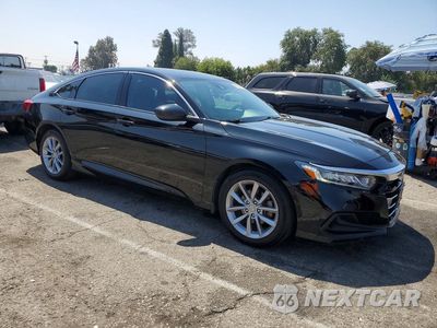 Czwarte zdjęcie samochodu z boku: 2022 HONDA ACCORD LX VIN:1HGCV1F12NA009063 - miniatura