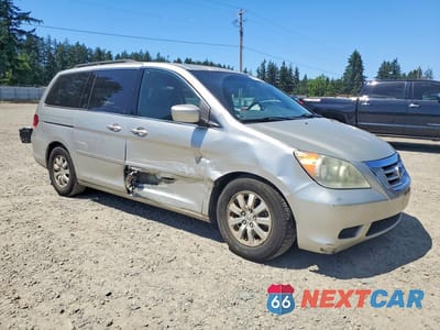 Czwarte zdjęcie samochodu z boku: 2009 HONDA ODYSSEY EXL VIN:5FNRL38739B030352 - miniatura