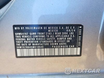 Zdjęcie 12 z 12 samochodu: 2025 VOLKSWAGEN JETTA SE VIN:3VW7X7BU4SM010546 - miniatura