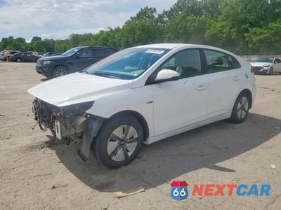 2017 HYUNDAI IONIQ BLUE KMHC65LC7HU024620 - główne zdjęcie licytacji z USA - miniatura