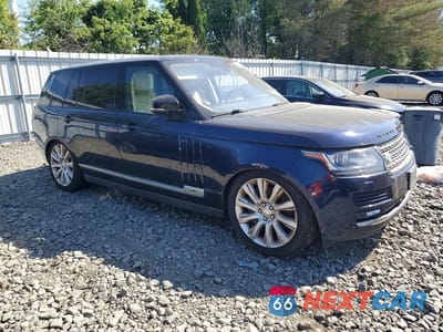 Czwarte zdjęcie samochodu z boku: 2014 LAND ROVER RANGE ROVER SUPERCHARGED VIN:SALGS3TF0EA156821 - miniatura