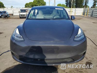 Piąte zdjęcie samochodu w środku: 2020 TESLA MODEL Y VIN:5YJYGDEE4LF014497 - miniatura