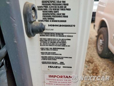 Zdjęcie 13 z 13 samochodu: 2017 ISUZU NPR BOX TRUCK VIN:54DB4W1B4HS805270 - miniatura