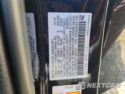 Zdjęcie 12 z 12 samochodu: 2026 HONDA CIVIC SPORT VIN:2HGFE2F55TH583161 - miniatura