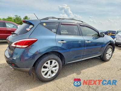 Trzecie zdjęcie samochodu z tyłu: 2012 NISSAN MURANO S VIN:JN8AZ1MW1CW232451 - miniatura