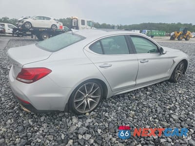 Trzecie zdjęcie samochodu z tyłu: 2019 GENESIS G70 2.0T ADVANCED VIN:KMTG44LA4KU021820 - miniatura