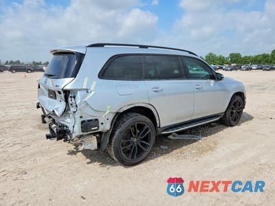 Trzecie zdjęcie samochodu z tyłu: 2022 MERCEDES-BENZ GLS 450 4MATIC VIN:4JGFF5KE0NA725674 - miniatura