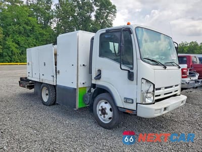 Czwarte zdjęcie samochodu z boku: 2013 ISUZU NPR HD VIN:54DC4W1B1DS800641 - miniatura