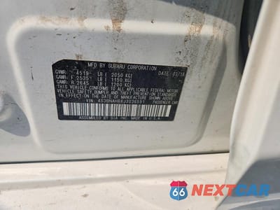 Zdjęcie 13 z 13 samochodu: 2018 SUBARU LEGACY 2.5I PREMIUM VIN:4S3BNAH66J3036591 - miniatura