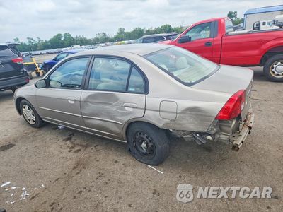 Drugie zdjęcie samochodu z przodu: 2003 HONDA CIVIC LX VIN:2HGES16533H529470 - miniatura