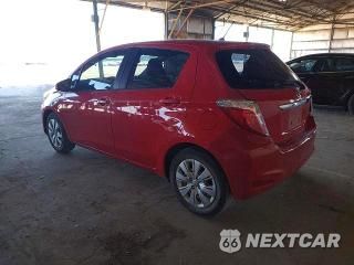 Drugie zdjęcie samochodu z przodu: 2014 TOYOTA YARIS 5-DOOR L VIN:JTDKTUD39ED596592 - miniatura