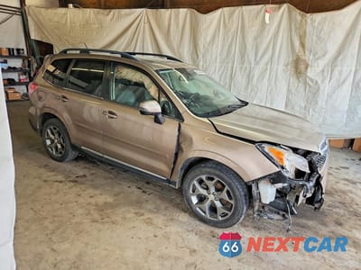 Czwarte zdjęcie samochodu z boku: 2015 SUBARU FORESTER 2.5I TOURING VIN:JF2SJAUC3FH500391 - miniatura