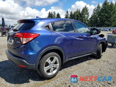 Trzecie zdjęcie samochodu z tyłu: 2017 HONDA HR-V EX VIN:3CZRU6H53HM710558 - miniatura