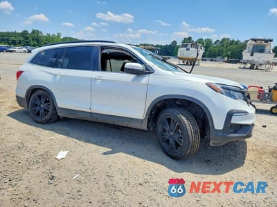 Czwarte zdjęcie samochodu z boku: 2021 HONDA PILOT SE VIN:5FNYF5H29MB030254 - miniatura