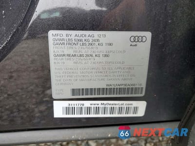 Zdjęcie 12 z 12 samochodu: 2014 AUDI Q5 PREMIUM PLUS VIN:WA1LFAFP3EA068116 - miniatura