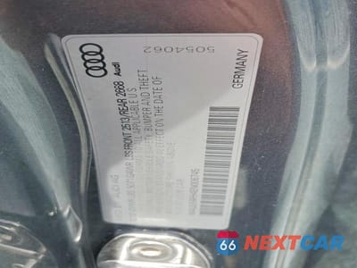 Zdjęcie 12 z 12 samochodu: 2014 AUDI A5 PREMIUM PLUS VIN:WAULFAFH4EN006745 - miniatura