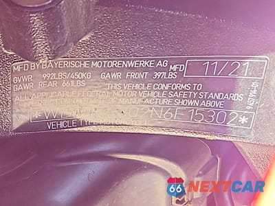 Zdjęcie 9 z 9 samochodu: 2022 BMW S 1000 XR VIN:WB10E4302N6F15302 - miniatura