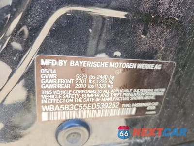 Zdjęcie 13 z 13 samochodu: 2014 BMW 535 XI VIN:WBA5B3C55ED539252 - miniatura