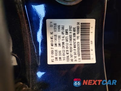 Zdjęcie 12 z 12 samochodu: 2014 HONDA ACCORD EXL VIN:1HGCR3F80EA028238 - miniatura