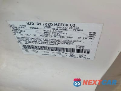 Zdjęcie 13 z 13 samochodu: 2010 FORD ESCAPE XLT VIN:1FMCU0D78AKA34438 - miniatura