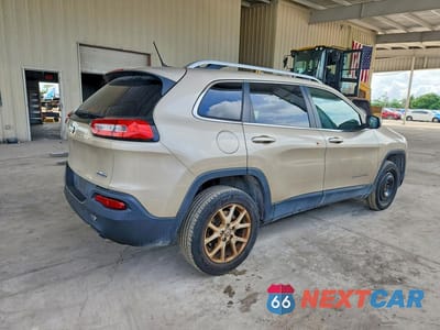 Trzecie zdjęcie samochodu z tyłu: 2014 JEEP CHEROKEE LATITUDE VIN:1C4PJLCS2EW186686 - miniatura