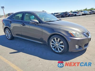 Czwarte zdjęcie samochodu z boku: 2010 LEXUS IS 250 VIN:JTHBF5C21A5114481 - miniatura