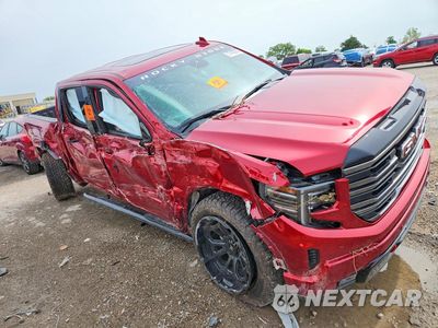 Czwarte zdjęcie samochodu z boku: 2025 GMC SIERRA K1500 AT4 VIN:1GTUUEE80SZ281068 - miniatura