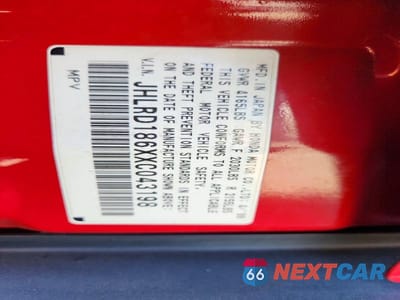 Zdjęcie 12 z 12 samochodu: 1999 HONDA CR-V EX VIN:JHLRD186XXC043198 - miniatura