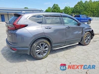 Trzecie zdjęcie samochodu z tyłu: 2021 HONDA CR-V EXL VIN:5J6RW2H85ML022053 - miniatura