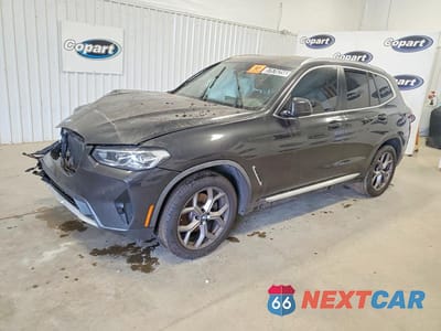 2022 BMW X3 SDRIVE30I 5UX43DP04N9N34528 - główne zdjęcie licytacji z USA - miniatura