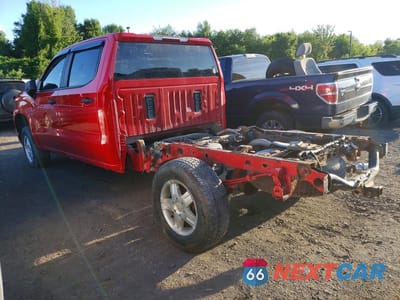 Drugie zdjęcie samochodu z przodu: 2019 CHEVROLET SILVERADO K1500 CUSTOM VIN:3GCPYBEH4KG222072 - miniatura