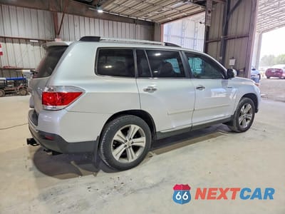 Trzecie zdjęcie samochodu z tyłu: 2012 TOYOTA HIGHLANDER LIMITED VIN:5TDYK3EH3CS072227 - miniatura