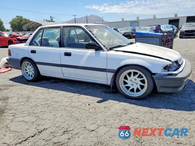 Czwarte zdjęcie samochodu z boku: 1991 HONDA CIVIC DX VIN:1HGED3643ML048197 - miniatura