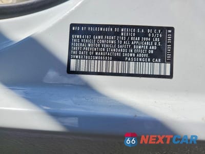 Zdjęcie 13 z 13 samochodu: 2025 VOLKSWAGEN JETTA SPORT VIN:3VWBX7BU2SM065930 - miniatura